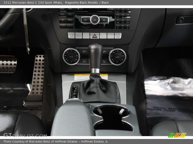 Magnetite Black Metallic / Black 2012 Mercedes-Benz C 300 Sport 4Matic