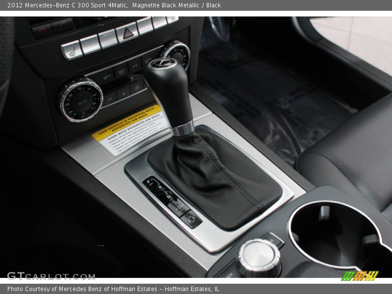 Magnetite Black Metallic / Black 2012 Mercedes-Benz C 300 Sport 4Matic