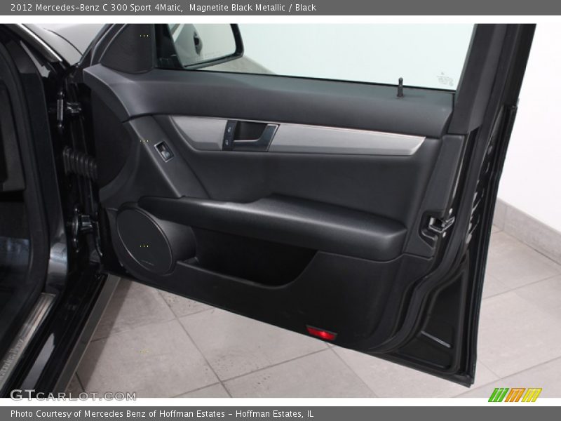 Magnetite Black Metallic / Black 2012 Mercedes-Benz C 300 Sport 4Matic
