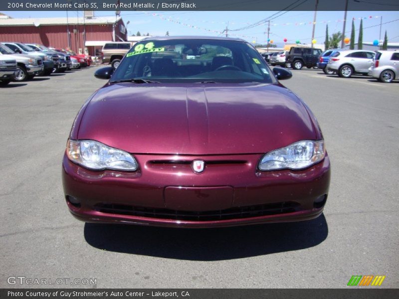  2004 Monte Carlo SS Berry Red Metallic