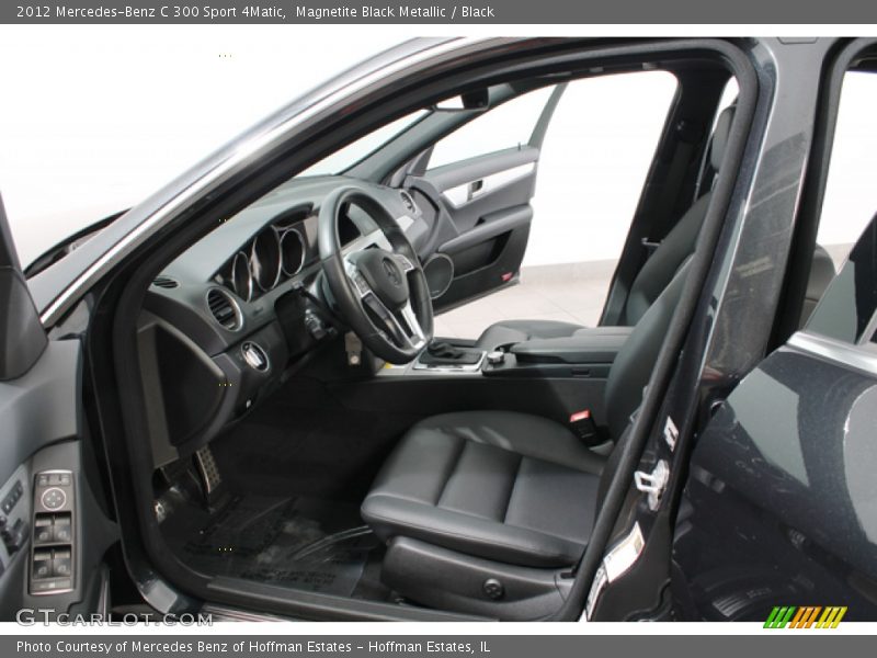 Magnetite Black Metallic / Black 2012 Mercedes-Benz C 300 Sport 4Matic