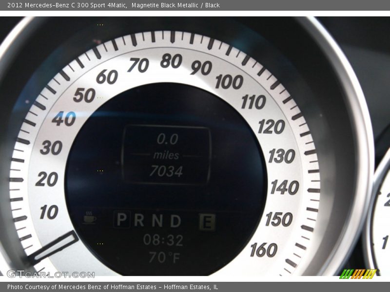Magnetite Black Metallic / Black 2012 Mercedes-Benz C 300 Sport 4Matic