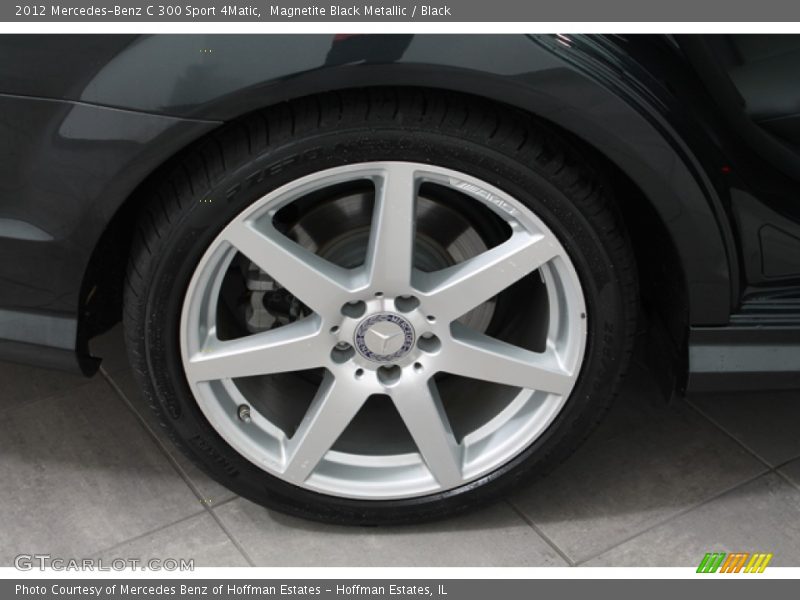 Magnetite Black Metallic / Black 2012 Mercedes-Benz C 300 Sport 4Matic
