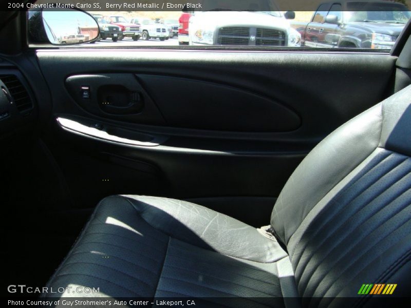 Berry Red Metallic / Ebony Black 2004 Chevrolet Monte Carlo SS