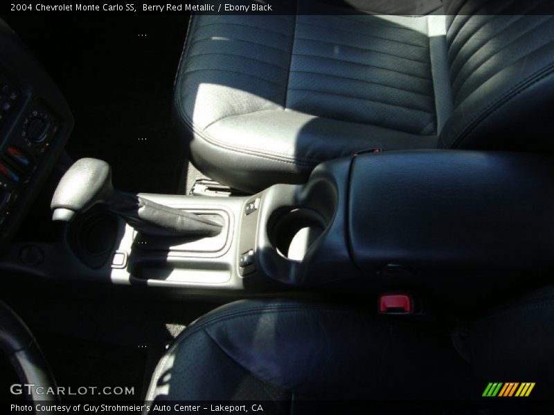 Berry Red Metallic / Ebony Black 2004 Chevrolet Monte Carlo SS