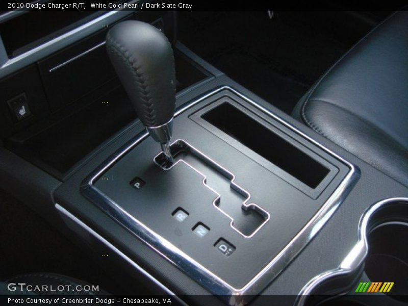 White Gold Pearl / Dark Slate Gray 2010 Dodge Charger R/T
