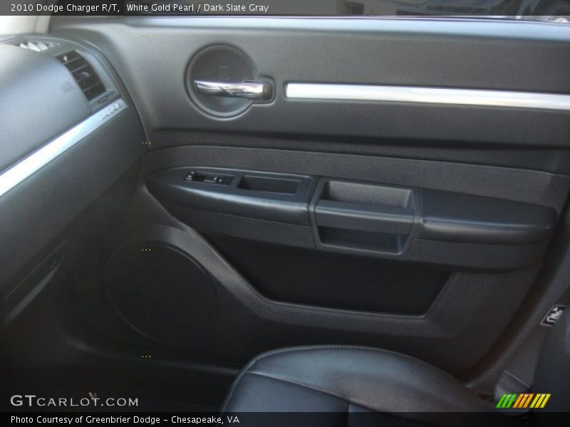 White Gold Pearl / Dark Slate Gray 2010 Dodge Charger R/T