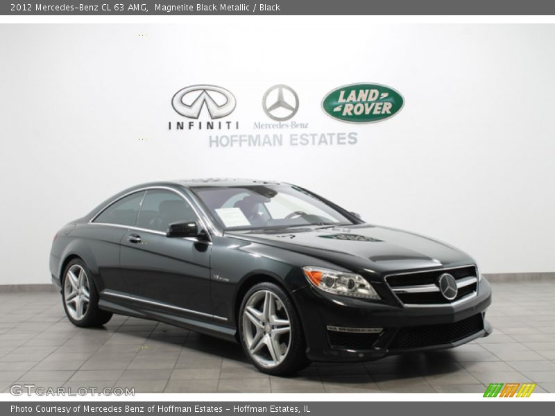 Magnetite Black Metallic / Black 2012 Mercedes-Benz CL 63 AMG