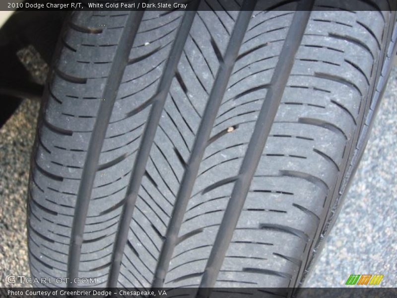 White Gold Pearl / Dark Slate Gray 2010 Dodge Charger R/T