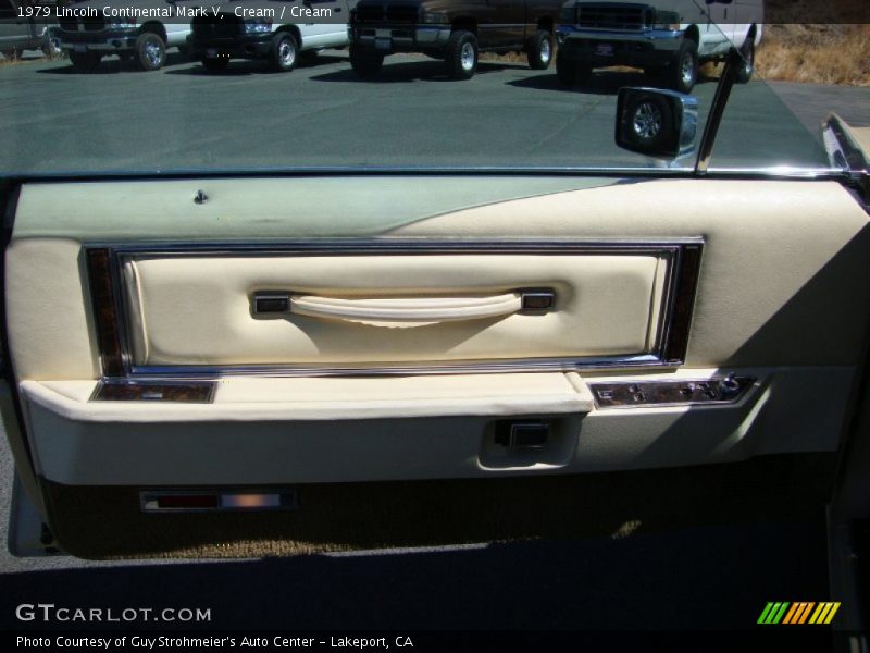 Door Panel of 1979 Continental Mark V