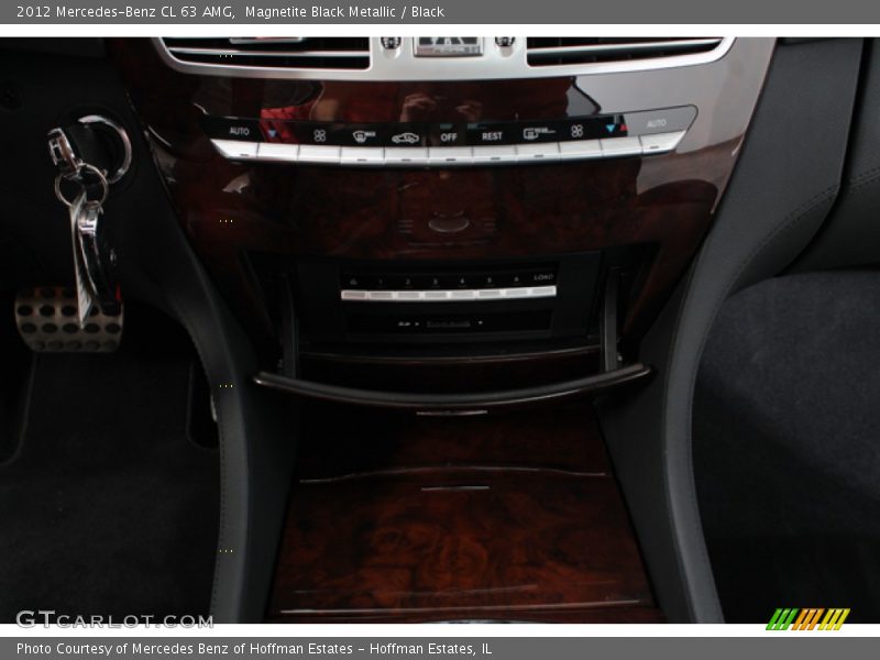 Magnetite Black Metallic / Black 2012 Mercedes-Benz CL 63 AMG