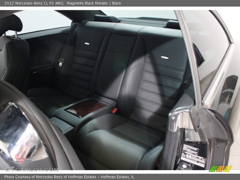 Rear Seat of 2012 CL 63 AMG