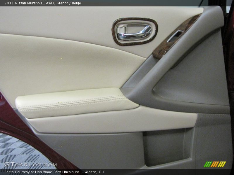 Merlot / Beige 2011 Nissan Murano LE AWD