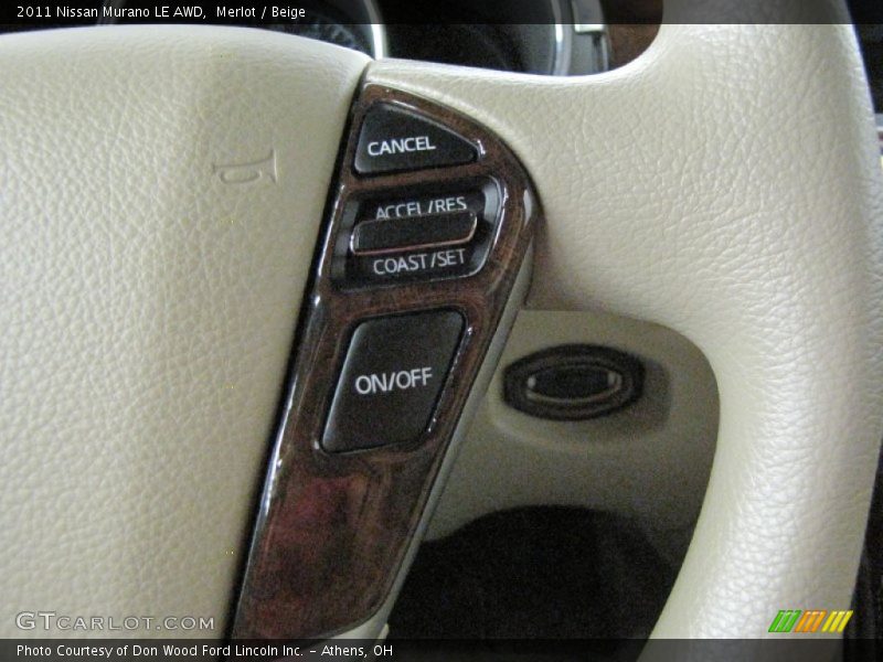 Merlot / Beige 2011 Nissan Murano LE AWD