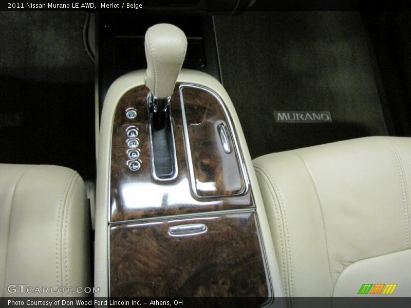 Merlot / Beige 2011 Nissan Murano LE AWD