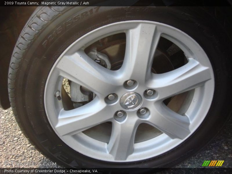 Magnetic Gray Metallic / Ash 2009 Toyota Camry