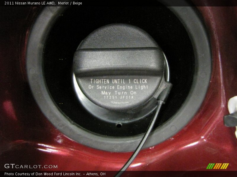 Merlot / Beige 2011 Nissan Murano LE AWD