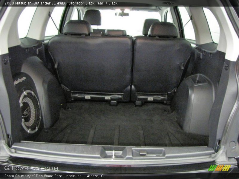 Labrador Black Pearl / Black 2008 Mitsubishi Outlander SE 4WD
