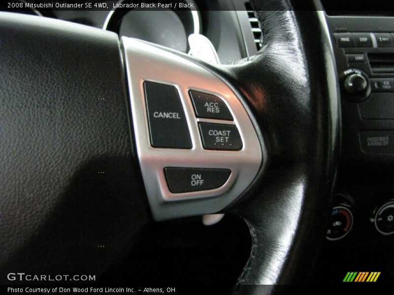Labrador Black Pearl / Black 2008 Mitsubishi Outlander SE 4WD