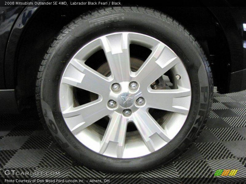 Labrador Black Pearl / Black 2008 Mitsubishi Outlander SE 4WD