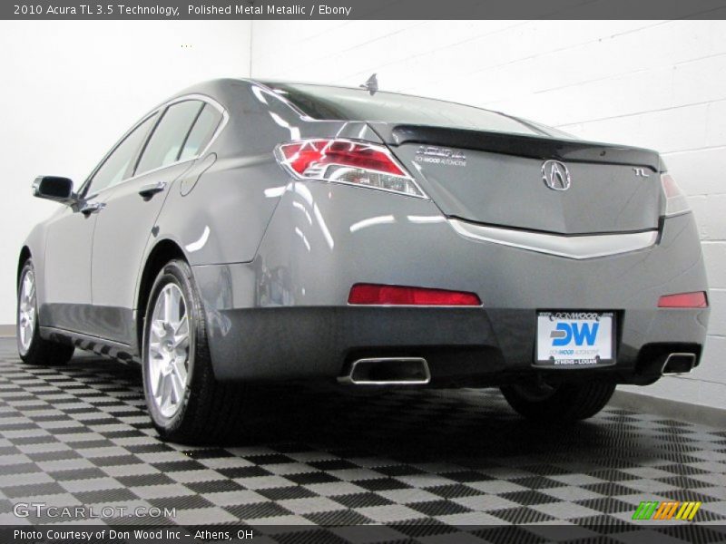 Polished Metal Metallic / Ebony 2010 Acura TL 3.5 Technology