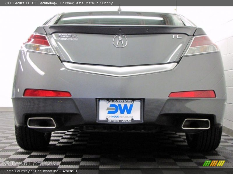 Polished Metal Metallic / Ebony 2010 Acura TL 3.5 Technology