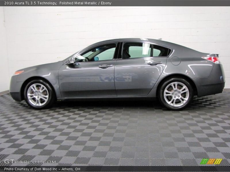 Polished Metal Metallic / Ebony 2010 Acura TL 3.5 Technology