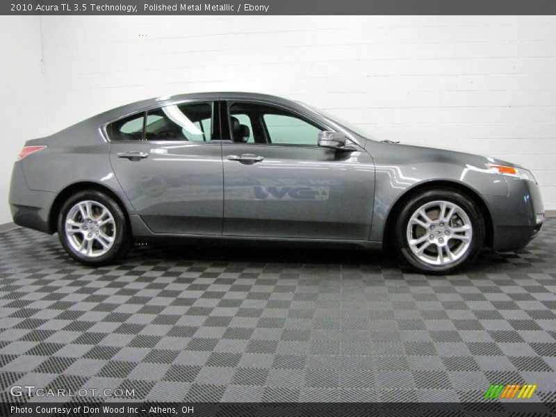 Polished Metal Metallic / Ebony 2010 Acura TL 3.5 Technology