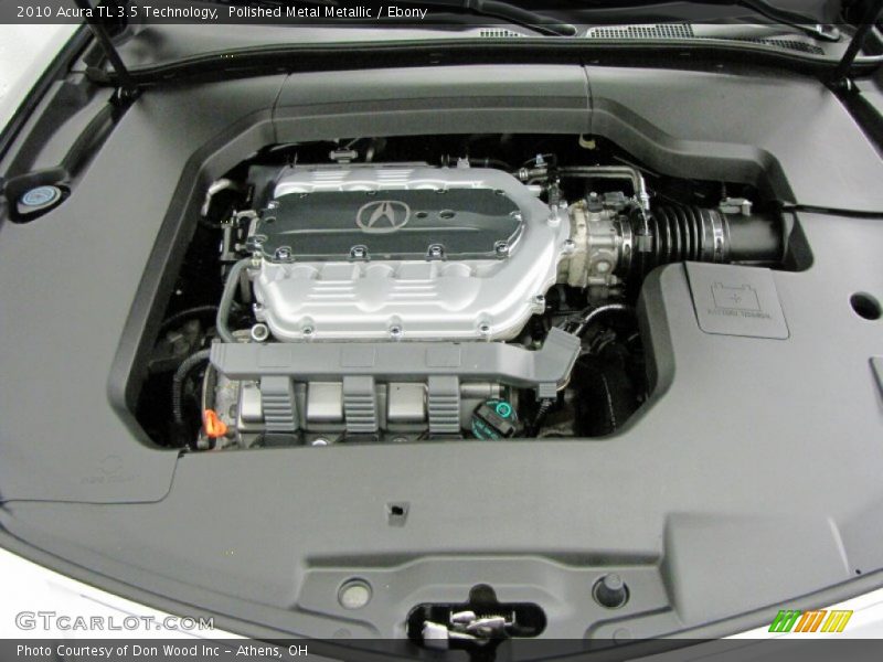 Polished Metal Metallic / Ebony 2010 Acura TL 3.5 Technology
