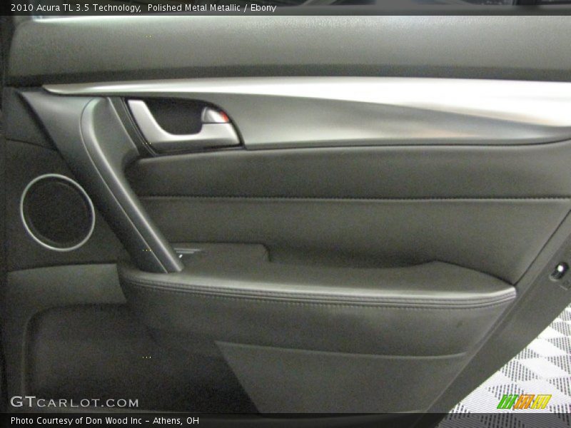 Polished Metal Metallic / Ebony 2010 Acura TL 3.5 Technology
