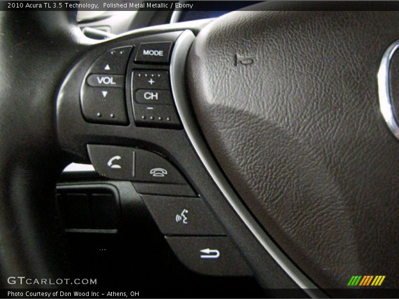 Polished Metal Metallic / Ebony 2010 Acura TL 3.5 Technology
