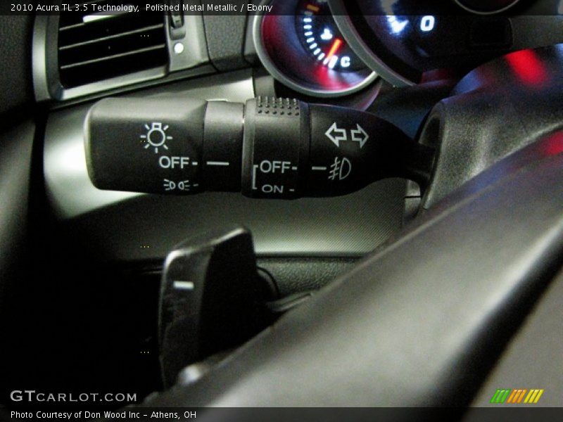 Polished Metal Metallic / Ebony 2010 Acura TL 3.5 Technology