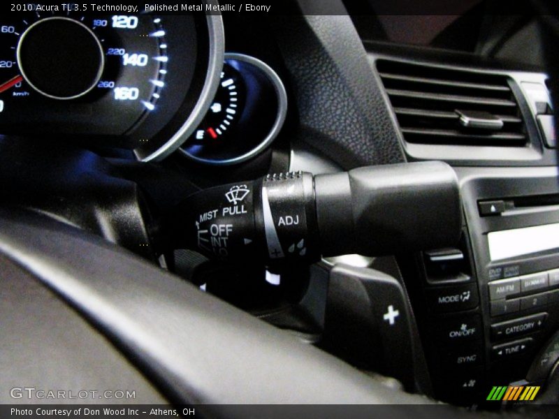 Polished Metal Metallic / Ebony 2010 Acura TL 3.5 Technology