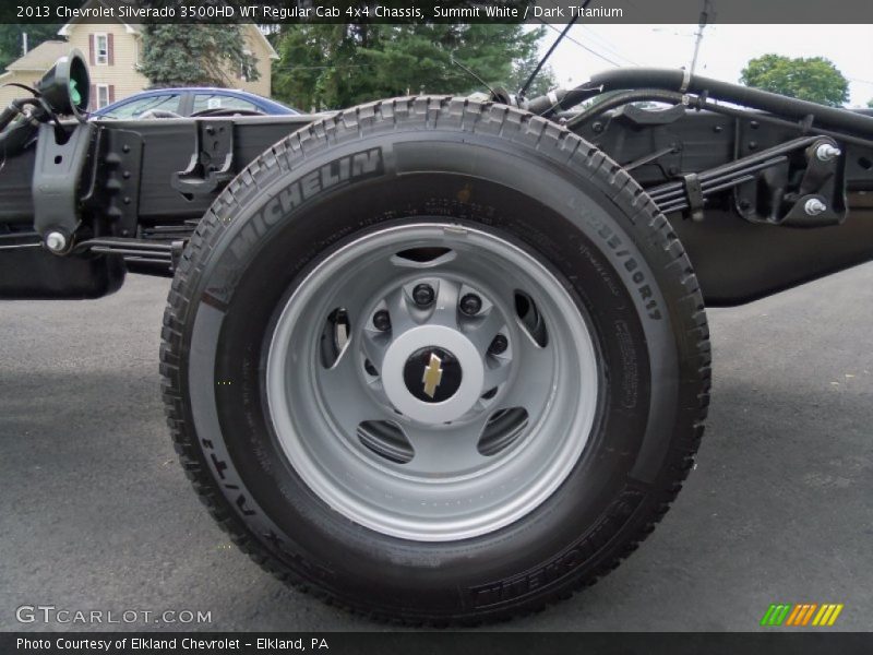  2013 Silverado 3500HD WT Regular Cab 4x4 Chassis Wheel