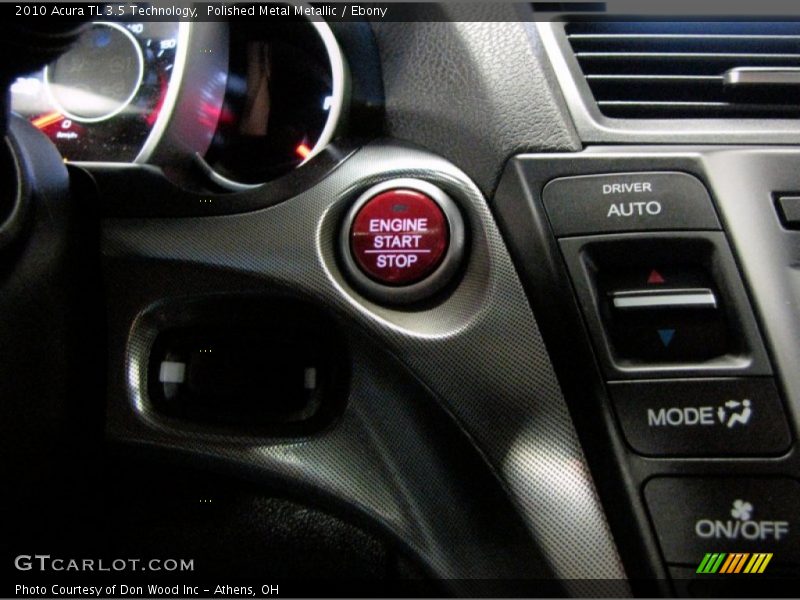 Polished Metal Metallic / Ebony 2010 Acura TL 3.5 Technology