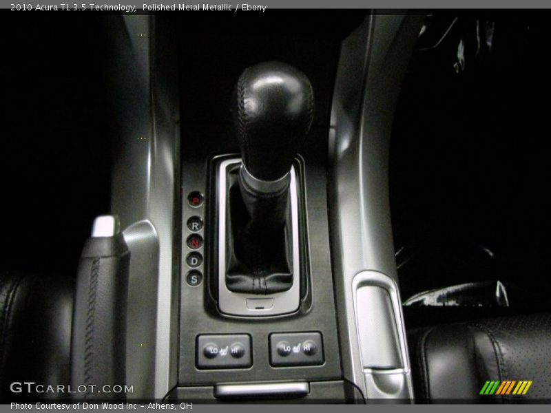 Polished Metal Metallic / Ebony 2010 Acura TL 3.5 Technology