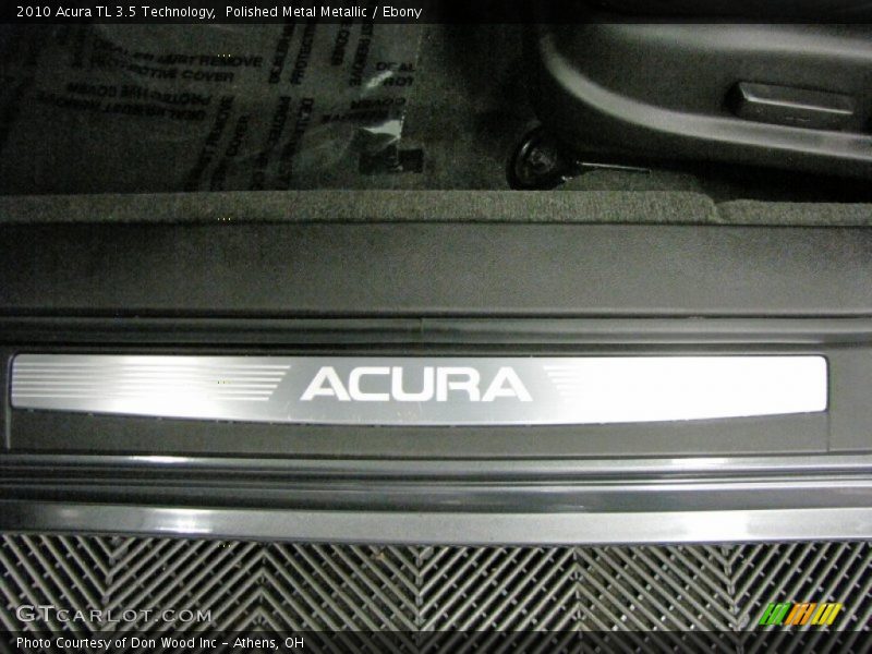 Polished Metal Metallic / Ebony 2010 Acura TL 3.5 Technology