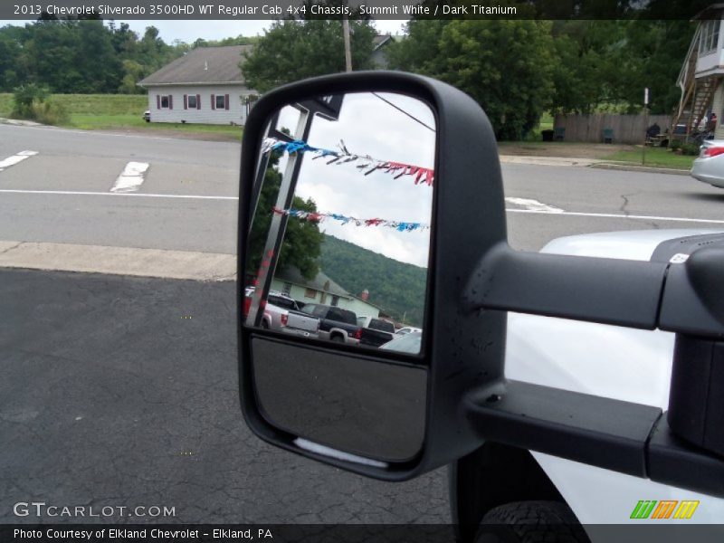 Summit White / Dark Titanium 2013 Chevrolet Silverado 3500HD WT Regular Cab 4x4 Chassis