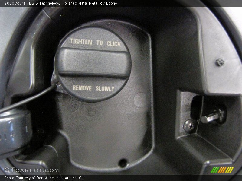Polished Metal Metallic / Ebony 2010 Acura TL 3.5 Technology