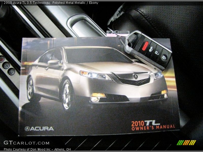 Polished Metal Metallic / Ebony 2010 Acura TL 3.5 Technology