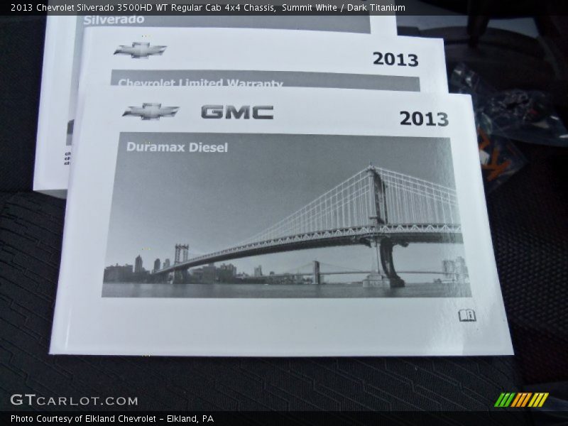 Books/Manuals of 2013 Silverado 3500HD WT Regular Cab 4x4 Chassis