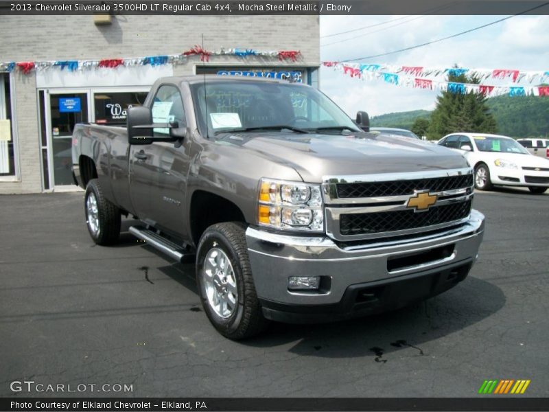 Front 3/4 View of 2013 Silverado 3500HD LT Regular Cab 4x4
