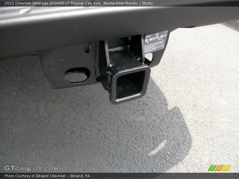 Mocha Steel Metallic / Ebony 2013 Chevrolet Silverado 3500HD LT Regular Cab 4x4