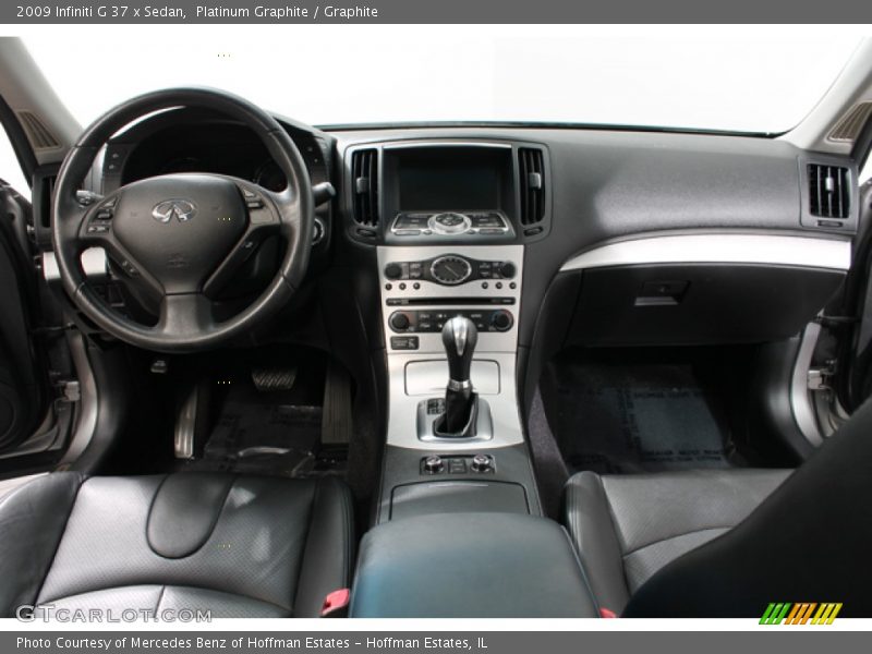 Platinum Graphite / Graphite 2009 Infiniti G 37 x Sedan