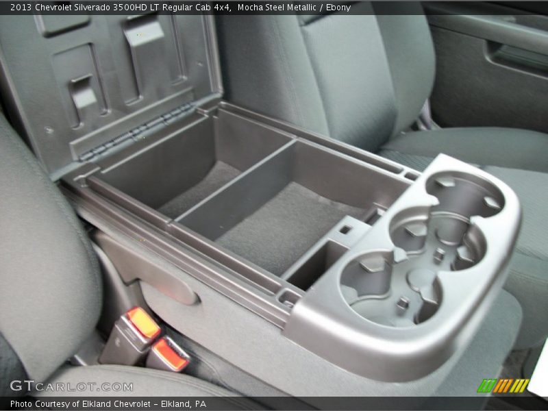 Mocha Steel Metallic / Ebony 2013 Chevrolet Silverado 3500HD LT Regular Cab 4x4