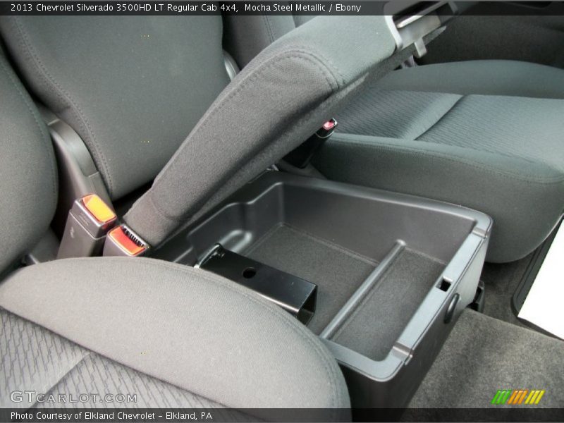 Mocha Steel Metallic / Ebony 2013 Chevrolet Silverado 3500HD LT Regular Cab 4x4