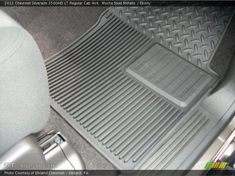 Mocha Steel Metallic / Ebony 2013 Chevrolet Silverado 3500HD LT Regular Cab 4x4