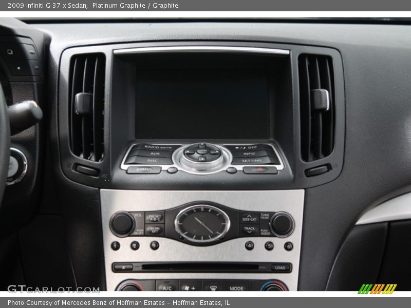 Platinum Graphite / Graphite 2009 Infiniti G 37 x Sedan
