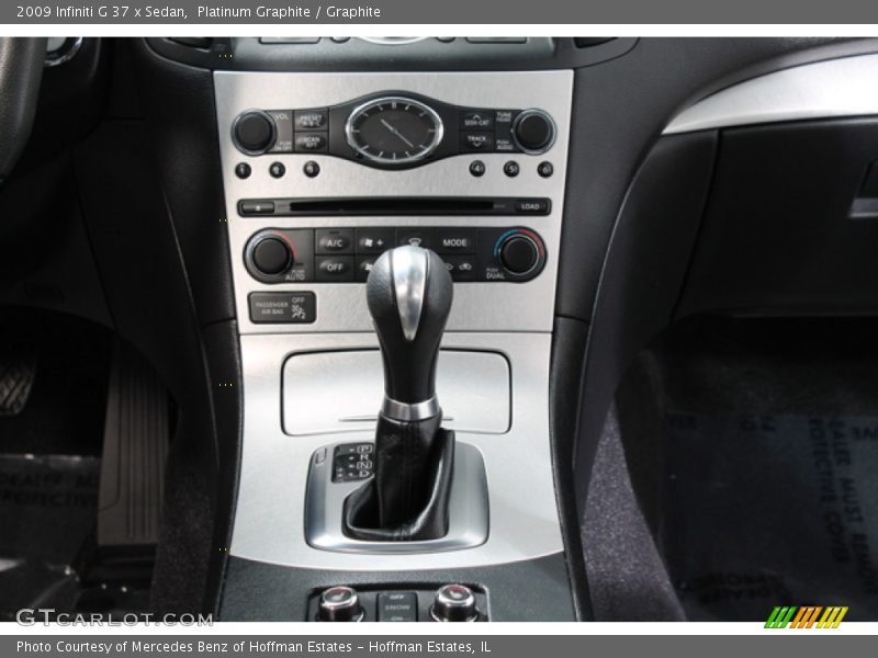 Platinum Graphite / Graphite 2009 Infiniti G 37 x Sedan