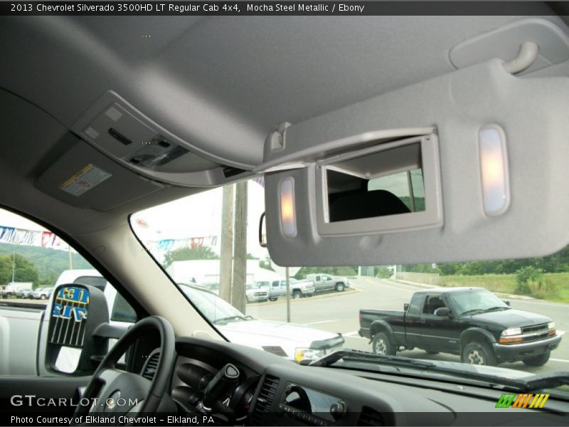 Mocha Steel Metallic / Ebony 2013 Chevrolet Silverado 3500HD LT Regular Cab 4x4